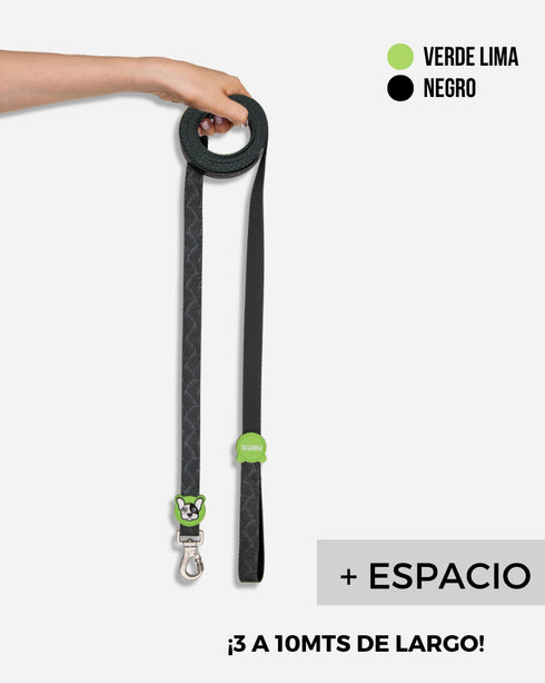 Correa Extra Larga VULKAN Negro Lima